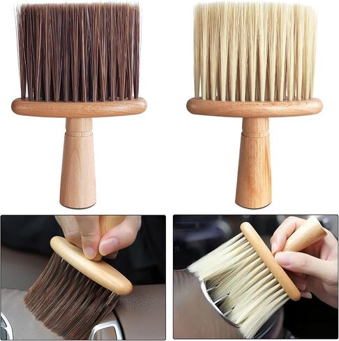 Philbinden 2 Pack Car Air Outlet Cleaning Brush Auto Interior Detailing Dust Brush Soft Bristles Detailing Dust Sweeping Tools for Dashboard Air Conditioner Vents (A Type) in Saudi Arabia