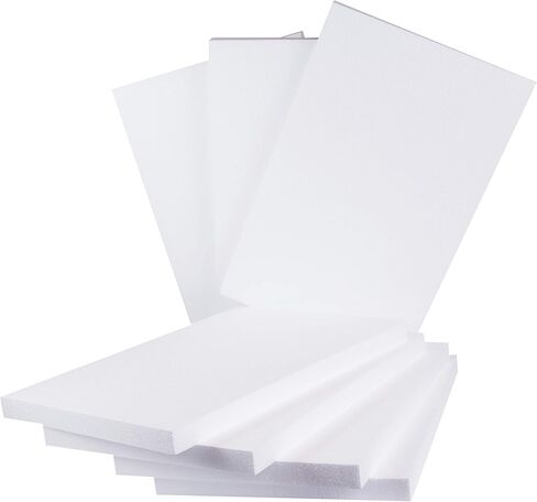 Silverlake Craft Foam Block - 7 Pack of 11x17x1 EPS Polystyrene Sheet for Crafting, Modeling, Art Projects and Floral Arrangements - Sculpting Panels for DIY School & Home Art Projects (7) in Saudi Arabia