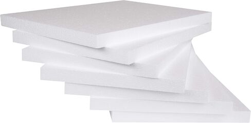 Silverlake Craft Foam Block - 7 Pack of 11x17x1 EPS Polystyrene Sheet for Crafting, Modeling, Art Projects and Floral Arrangements - Sculpting Panels for DIY School & Home Art Projects (7) in Saudi Arabia