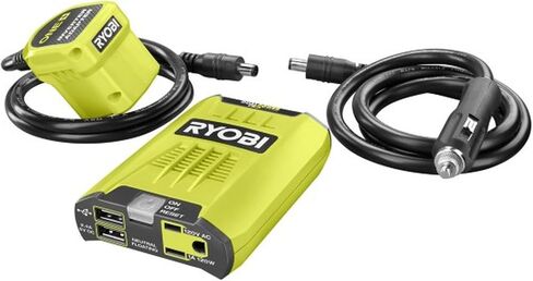 RYOBI ONE+ 18V 120-Watt 12V Automotive Power Inverter with Dual USB Ports RYI120A in Saudi Arabia