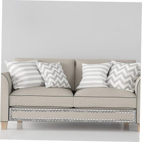 شريط أظافر SOLUSTRE 6 قطع من الأظافر المزخرفة للأثاث، كرسي فضي لتزيين الأظافر، أثاث أريكة عتيق، مجموعة أدوات تقليم رأس الأظافر، شرائط تنجيد أظافر الأريكة، شرائط رأس الأظافر المزخرفة، دبوس in Kuwait