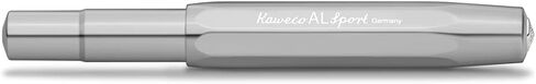 Kaweco AL SPORT جل/قلم حبر جاف Stonewash Blue I Pen يتضمن 0.7 مم قلم كرة دوارة قابل لإعادة التعبئة بتصميم كلاسيكي مع كرة سيراميك I أسطوانة جل ألومنيوم فاخرة 13 سم in Kuwait