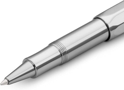 Kaweco AL SPORT جل/قلم حبر جاف Stonewash Blue I Pen يتضمن 0.7 مم قلم كرة دوارة قابل لإعادة التعبئة بتصميم كلاسيكي مع كرة سيراميك I أسطوانة جل ألومنيوم فاخرة 13 سم in Kuwait