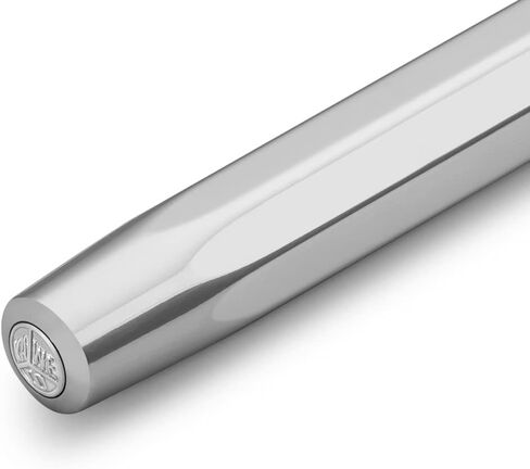 Kaweco AL SPORT جل/قلم حبر جاف Stonewash Blue I Pen يتضمن 0.7 مم قلم كرة دوارة قابل لإعادة التعبئة بتصميم كلاسيكي مع كرة سيراميك I أسطوانة جل ألومنيوم فاخرة 13 سم in Kuwait