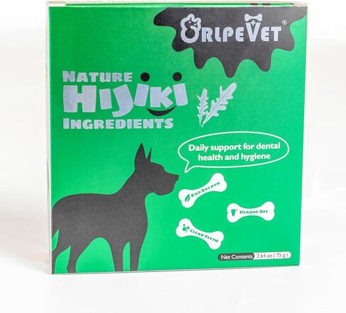 Orlpevet Teeth Clean Powder for Dogs, Dog Breath Freshener, Tartar,Plaque Remover, Dental Care Powder for Small,Medium,Large Dogs, Organic pet supplies-75g in Saudi Arabia
