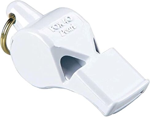 Fox 40 Pearl Whistle Referee-Coach Safety Alert Rescue Outdoor-White (4-Pack) in Saudi Arabia