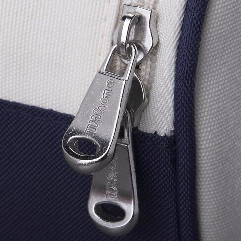 WILSON 1914 Heritage Tennis Racket Bags - Cream/Dark Navy in Saudi Arabia