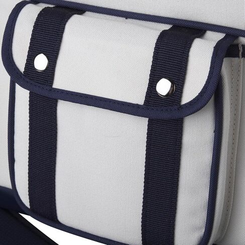 WILSON 1914 Heritage Tennis Racket Bags - Cream/Dark Navy in Saudi Arabia