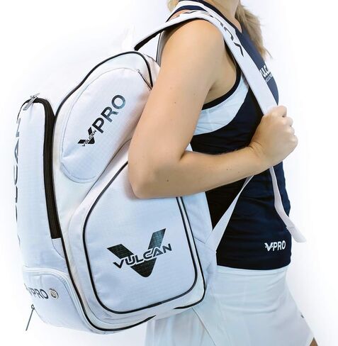 Vulcan Sporting Goods VPRO Pickleball Backpack (White/Black), Multi-Color (VPRO-WHTBLK) in Saudi Arabia