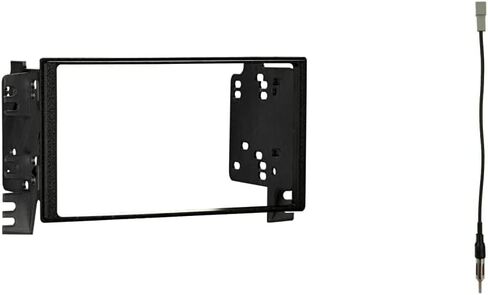 Metra 95-7321 Double DIN Installation Dash Kit for Select 2005-2009 Kia and Hyundai Vehicles & 40-KI11 Antenna Adapter for Hyundai and Kia 2009-Up in Saudi Arabia