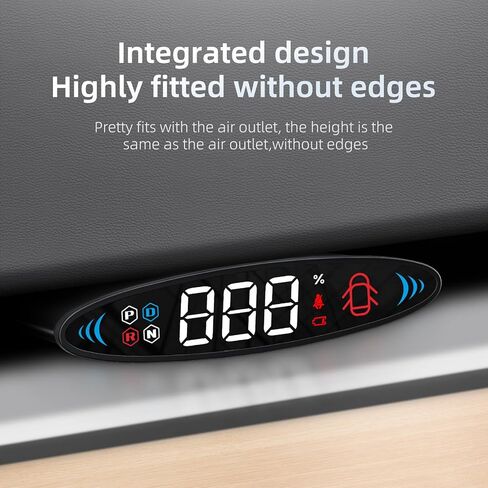 AZIJYV Tesla T6 Heads Up Display عداد سرعة رقمي صغير مع شاشة LCD لطراز 2019-2022 3 وطراز Y، طراز Tesla y Hud سرعة عرض عداد السرعة، والعتاد، والكهرباء in Kuwait