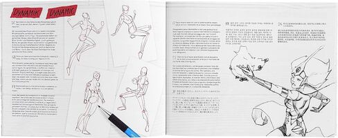 Faber-Castell Comic Illustration Set - The Famazings Superhero Comic Book Drawing Kit - Draw with Pitt Artist Pens & Goldfaber Coloring Pencils in Saudi Arabia