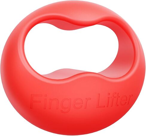 Finger Lifter Grip for Baseball & Softball Pro Batters Two Finger Grip Reduce Roll Over, Palm Up Palm Down Baseball Swing Trainer Increase Batting Speed Barrel Into The Zone Faster & Keep Longer-Red in Saudi Arabia