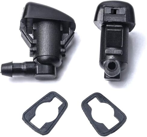 Front Windshield Washer Nozzle Wiper Spray Kit Compatible with 2008-2011 Ford Focus 2007-2011 Edge 2007-2010 Lincoln MKX Base Premium Sport OEM 8S4Z17603AA 7T4Z-17603-A (pack of 2) in Saudi Arabia