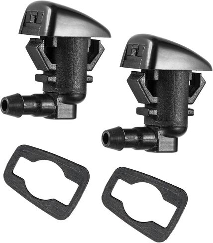 Front Windshield Washer Nozzle Wiper Spray Kit Compatible with 2008-2011 Ford Focus 2007-2011 Edge 2007-2010 Lincoln MKX Base Premium Sport OEM 8S4Z17603AA 7T4Z-17603-A (pack of 2) in Saudi Arabia