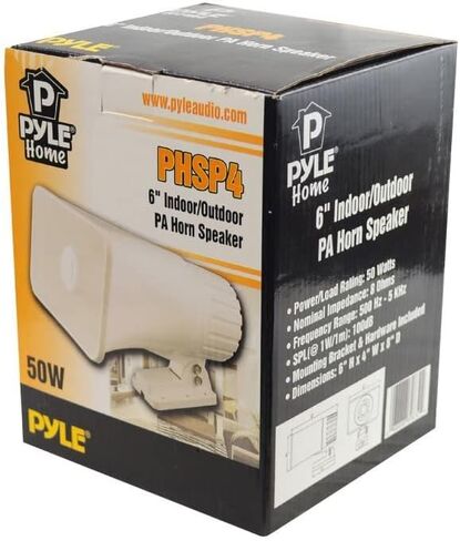 جديد بايل 6 بوصة 50 وات داخلي/خارجي مقاوم للماء Home PA Horn مكبر صوت (6 عبوات) in Kuwait