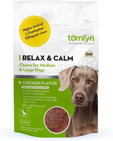 Tomlyn Relax and Calm Chews for Cats and Small Dogs, 30ct. in Kuwait