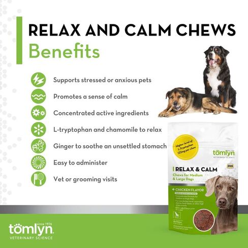 Tomlyn Relax and Calm Chews for Cats and Small Dogs, 30ct. in Kuwait