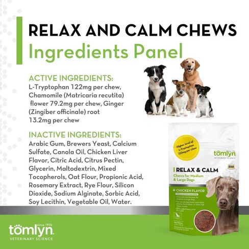 Tomlyn Relax and Calm Chews for Cats and Small Dogs, 30ct. in Kuwait