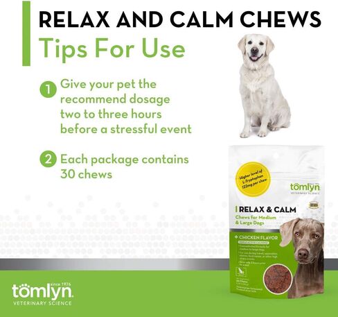 Tomlyn Relax and Calm Chews for Cats and Small Dogs, 30ct. in Kuwait