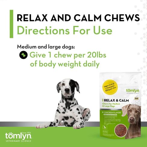 Tomlyn Relax and Calm Chews for Cats and Small Dogs, 30ct. in Kuwait