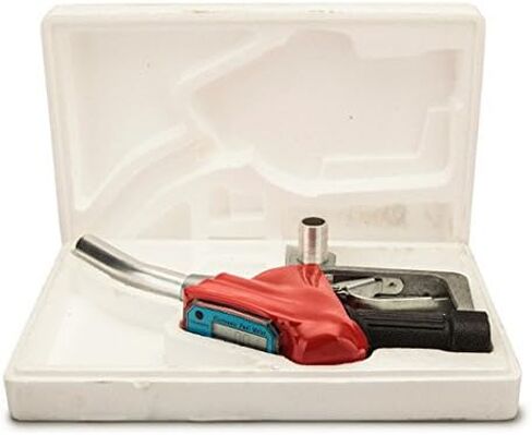 NUZAMAS 1 بوصة 25 سم توصيل الوقود بندقية يعمل بالديزل والجازولين فوهة الزيت موزع تدفق متر in Kuwait