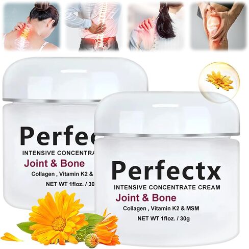 Daioai 2 Pcs Perfectx Soothing J oint and Muscle Cream, J oint & Bone Cream, Perfectx Intensive Cream for Hands, Back, Neck, Feet, Ankle Bone in Kuwait