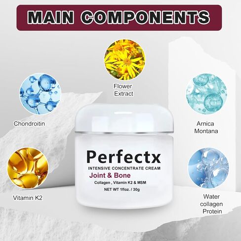Daioai 2 Pcs Perfectx Soothing J oint and Muscle Cream, J oint & Bone Cream, Perfectx Intensive Cream for Hands, Back, Neck, Feet, Ankle Bone in Kuwait