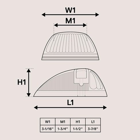 TRUE MODS Amber Teardrop Cab Marker Light Kit [DOT FMVSS 108] [SAE P2] [Universal Fit] [Reflector Lens] [94-98 Dodge Ram Direct Replacement] Lamp for Ford Van Super Duty F150 F250 F350 Chevy Truck in Saudi Arabia