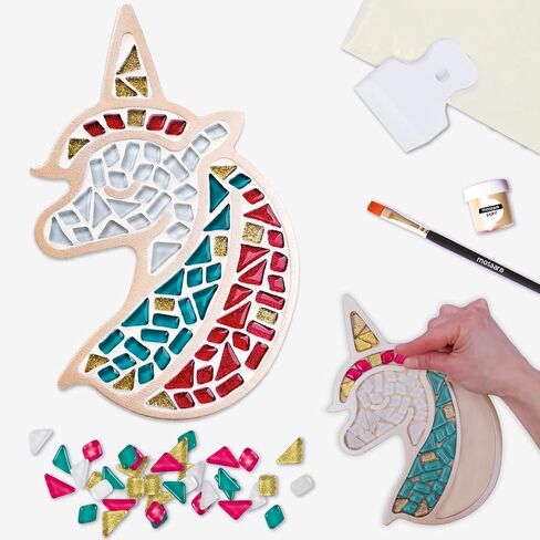 Glass Mosaic Tiles for Crafts Toucan Adults and Teens – Exclusive Art DIY – Creative Gift for Craft Lovers – Mosaics Home Décor in Saudi Arabia
