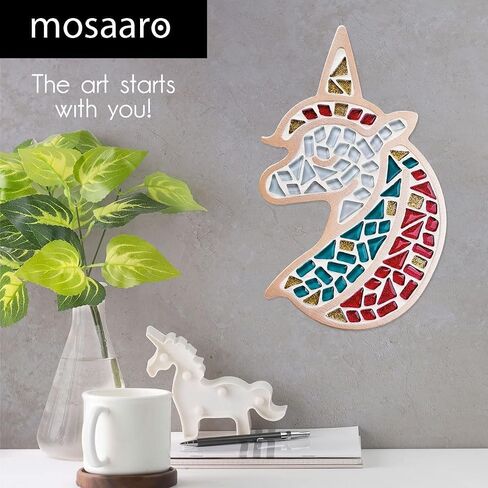 Glass Mosaic Tiles for Crafts Toucan Adults and Teens – Exclusive Art DIY – Creative Gift for Craft Lovers – Mosaics Home Décor in Saudi Arabia