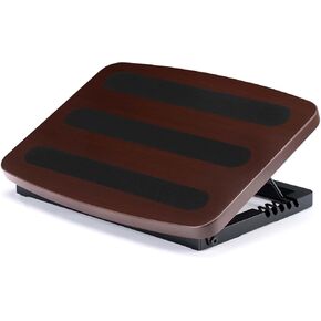 Adjustable Foot Rest for Under Desk at Work,Ergonomic Foot Stool Under Desk for Office with 6 Angles,Wooden Footrest Suitable for Home,Office in Saudi Arabia