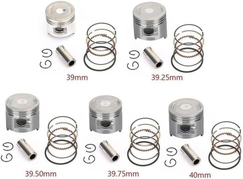 Piston Ring Pin Clip Kit Fit For CRF50F 2004-2012 Z50R Z50J ZB50 50 1988-1999 13101-GBZ-701(39mm) in Saudi Arabia