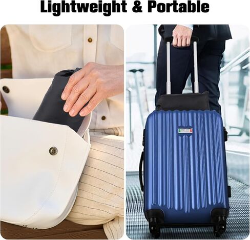 Airplane Foot Rest, Perfect Foot Hammock for Plane Travel, Portable Foot Rest with Flat Base and Memory Foam, Airplane Travel Essentials in Saudi Arabia