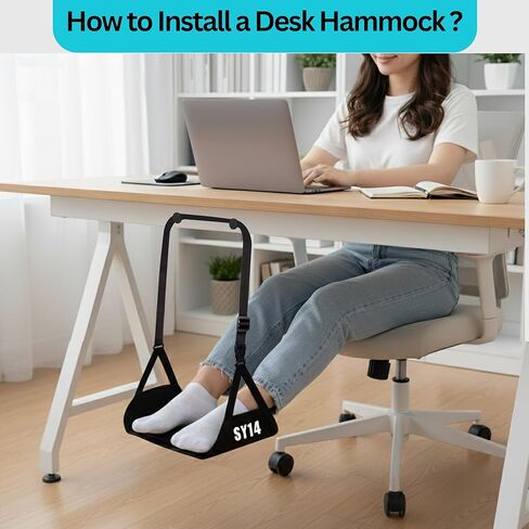 Premium Airplane Foot Hammock – Foot Hanger for Flights Portable Foot Rest for Air Travel Memory Foam Leg Rest Travel Under Desk Foot Hammock for Travel Gift Men Women Wheelchair footrest Christmas in Saudi Arabia