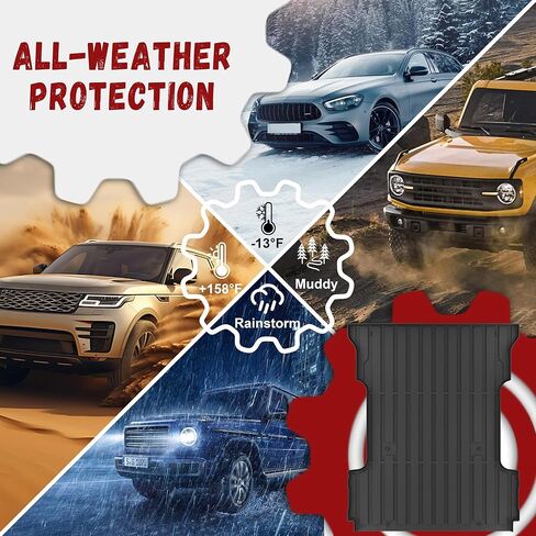 Truck Bed Mat Fit 2015-2026 Ford F150 & Lightning 5.5FT Bed (Not Fit 6.5FT/8FT Bed), TPE All Weather Truck Bed Liner Cargo Liner F150/Lightning Accessories in Saudi Arabia