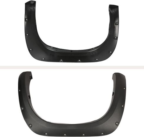G-PLUS 4PCS Riveted-Pocket Fender Flares Compatible with Toyota Tundra 2014 2015 2016 2017 2018 2019 2020, 66.7" / 78.7" / 97.6" Bed Textured Wheel Cover Protector Vent Trim in Saudi Arabia