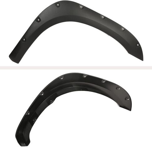 G-PLUS 4PCS Riveted-Pocket Fender Flares Compatible with Toyota Tundra 2014 2015 2016 2017 2018 2019 2020, 66.7" / 78.7" / 97.6" Bed Textured Wheel Cover Protector Vent Trim in Saudi Arabia