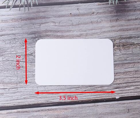 100 Pcs Mini Cards Blank Colorful Round Corner Cardboard Flash Word Message Index Tags Cards for Business Note Language Learning Art Craft Office Supplies (Black) in Saudi Arabia