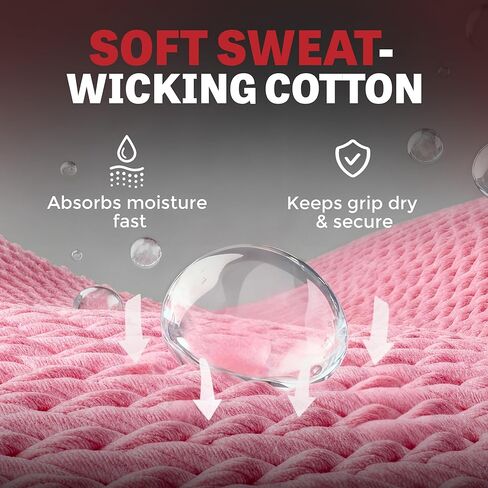 أساور معصم Reisport، أساور معصم جمباز بيضاء، للجنسين، مقاس واحد، 5 بوصة، حماية المعصم، مقابض الجمباز، عصابات الرأس in Kuwait