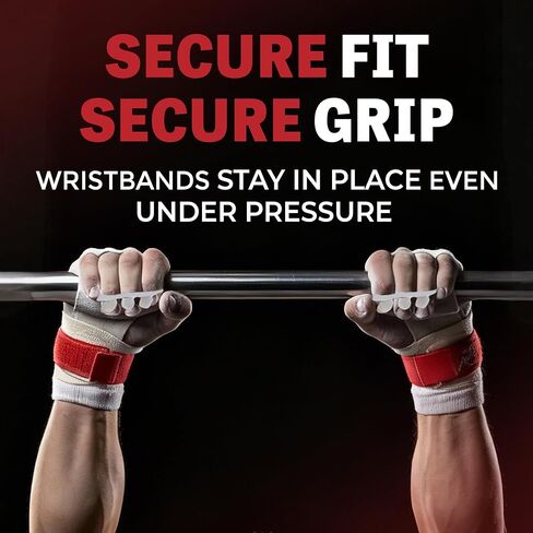 أساور معصم Reisport، أساور معصم الجمباز الوردية، للجنسين، مقاس واحد، 5 بوصة، حماية المعصم، مقابض الجمباز، عصابات الرأس in Kuwait