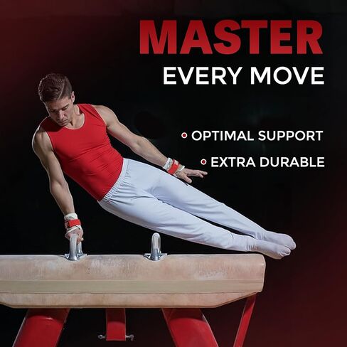 أساور معصم Reisport، أساور معصم الجمباز الوردية، للجنسين، مقاس واحد، 5 بوصة، حماية المعصم، مقابض الجمباز، عصابات الرأس in Kuwait