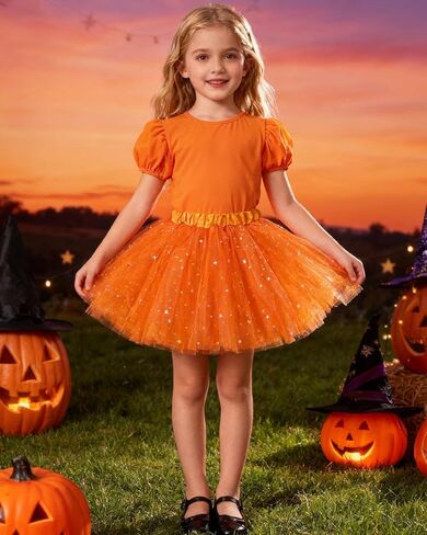 Century Star Sparkle Tutu for Toddler Girls Tulle Ballet Dance Skirt Princess Baby Kids Dress up Birthday Party 3 Layers 2-8T in Saudi Arabia