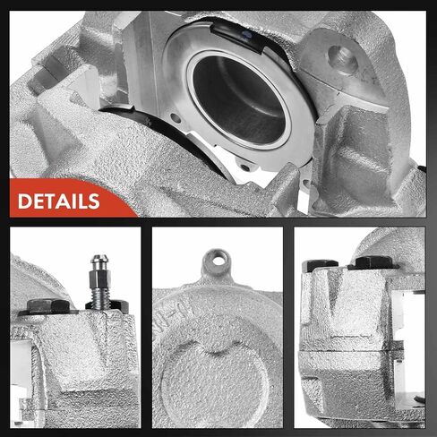 A-Premium Disc Brake Caliper Assembly Compatible with Select Mercedes-Benz Models - C123 S123 W123 - Front Right Passenger Side in Saudi Arabia