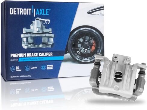 Detroit Axle - Rear Right Brake Caliper for 2010-2012 Hyundai Santa Fe, 2011-2013 Kia Sorento, Passenger Side Brake Caliper w/Bracket Replacement in Saudi Arabia