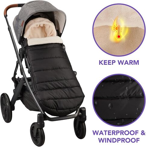 TRENDHUB Cozyganoosh Bunting bag Compatible with uppababy VISTA, VISTA V2, CRUZ, CRUZ V2, RumbleSeat, and RumbleSeat V2 strollers, Universal Bunting bag in Kuwait
