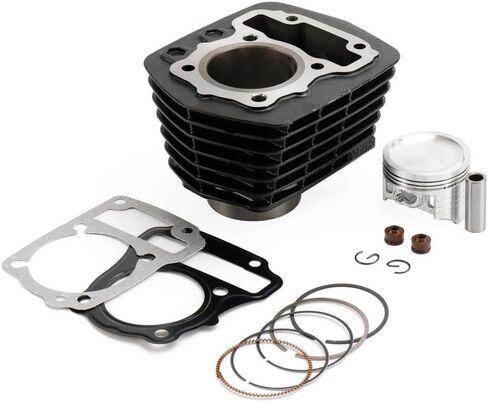 مجموعة مكبس أسطوانة كاملة 110CC متوافقة مع موديلات الدراجات النارية CB1 CB110 KWS 2015 2019 in Kuwait