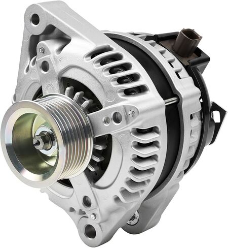 11390N مولد جديد متوافق مع 2.4L L4 Honda Accord 2008 2009 2010 2011 2012، Acura TSX 2009 2010 2011 2012 2013 2014، استبدال # 130A، 12V، CW، بكرة 7 أخدود، 11390، 1042105890، 12870 in Saudi Arabia