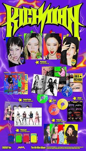 aespa Rich Man - The 6th Mini Album ENERGY Version (WINTER) in Saudi Arabia