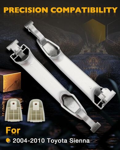 Sliding Door Handles Exterior, Compatible with 2004 2005 2006 2007 2008 2009 2010 Toyota Sienna, Rear Outside Left Driver & Right Passenger Side | Replace# 6921308020, 6922708040, 82496 Outer Handle in Kuwait